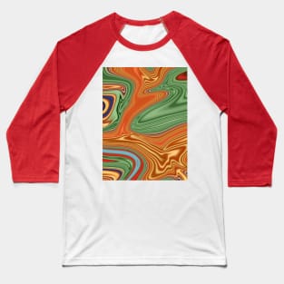 colorful marble pattern perfect for background or wallpaper Baseball T-Shirt